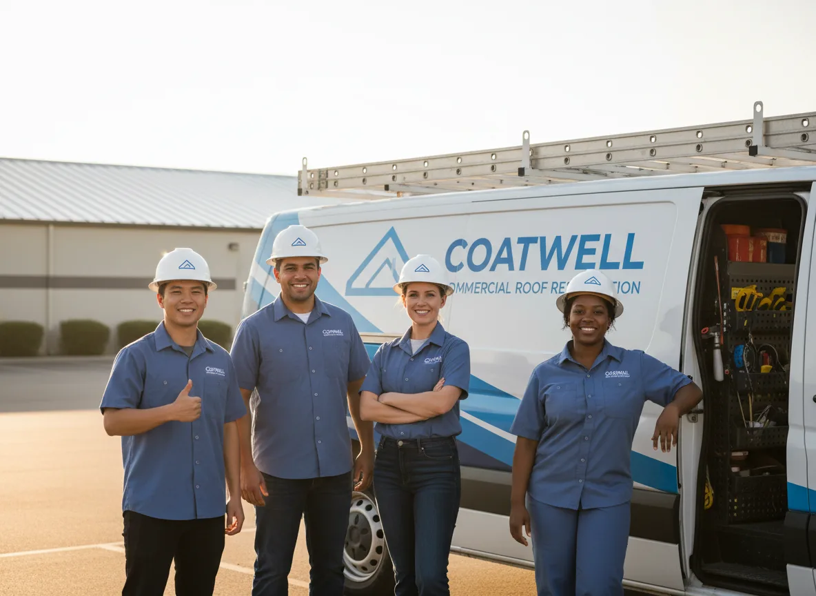 Commercial roof coating company in Perrin, TX